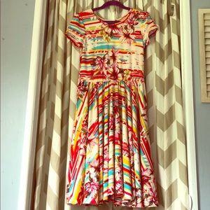 DOT DOT SMILE DRESS SIZE 8/10 NWOT